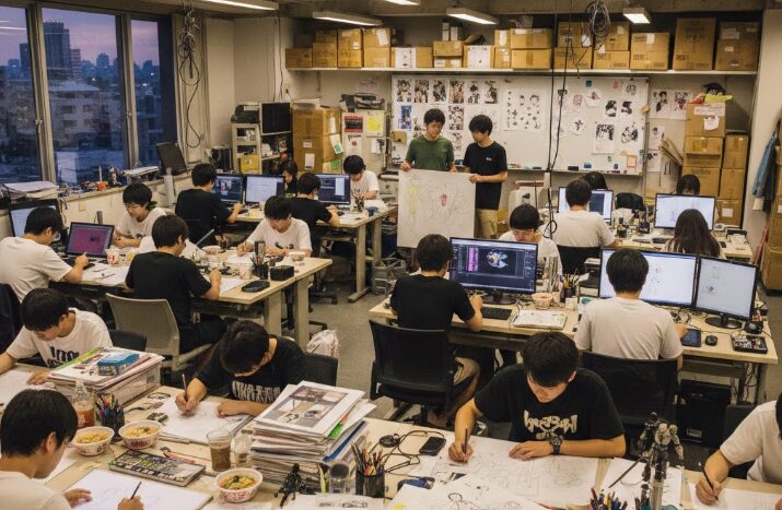 アニメはどっちの漫画準拠か制作スタイルから考察