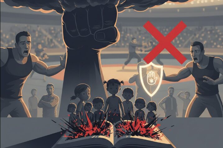 教育に悪い影響を懸念する保護者や世間からの厳しい批判