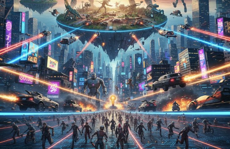 レディプレイヤー1がつまらない理由と面白い評価の差