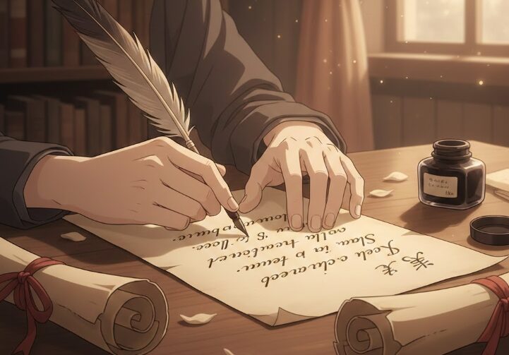 ヴァイオレットエヴァーガーデン記事のアイキャッチ