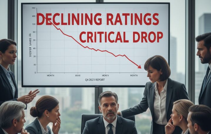 数字で見る最近の視聴率低下の深刻な実態