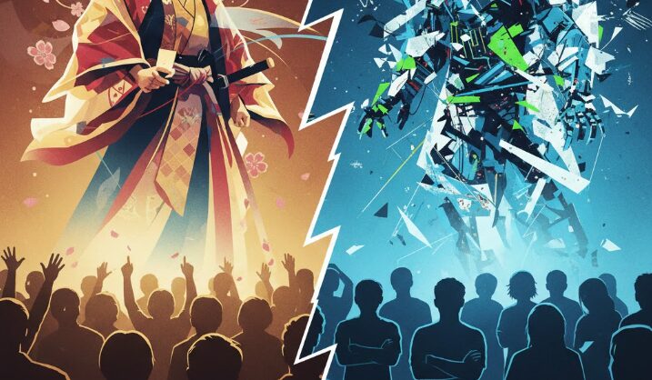 面白い評価と不満が分かれるギャグと物語の比率